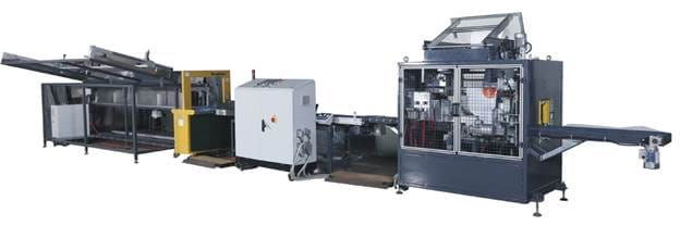 Automated packaging machine for industrial use